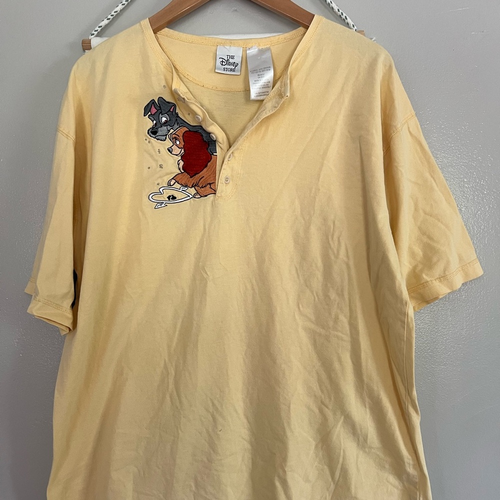 Disney vintage lady and the tramp Graphic Shirt